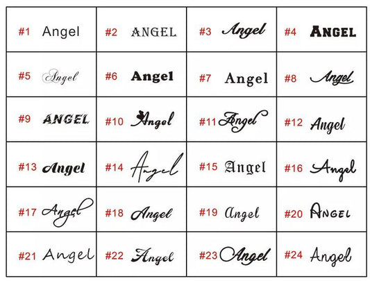 Small Danity Custom Necklace