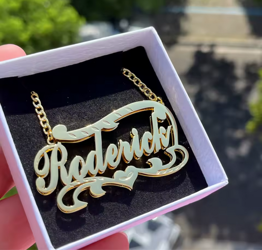 Solid Gold Custom Necklace