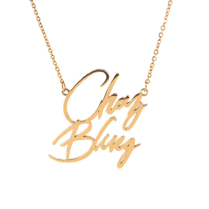 Double Name Necklace
