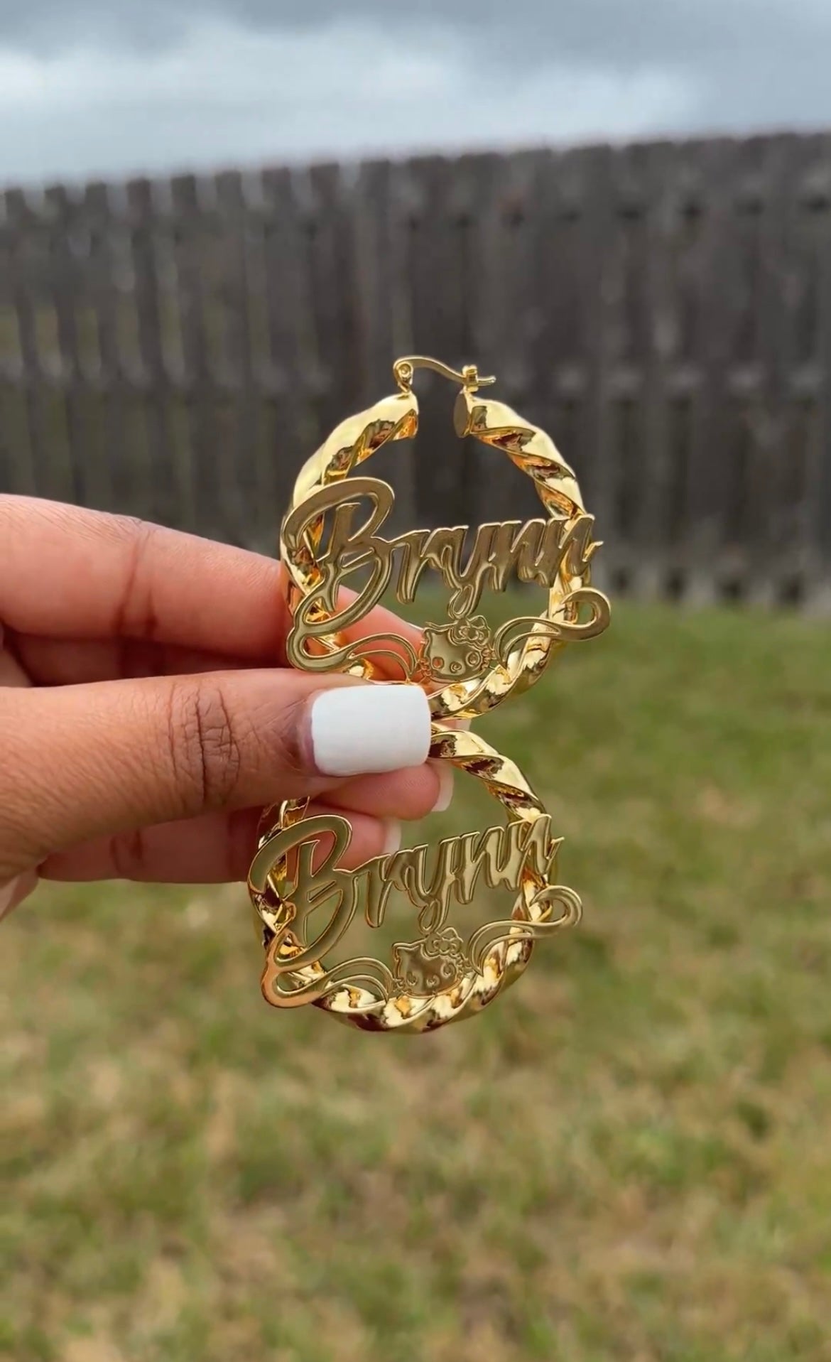 Custom Adult Hello Kitty Earring