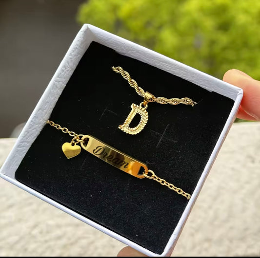2 piece charm set (Kid)