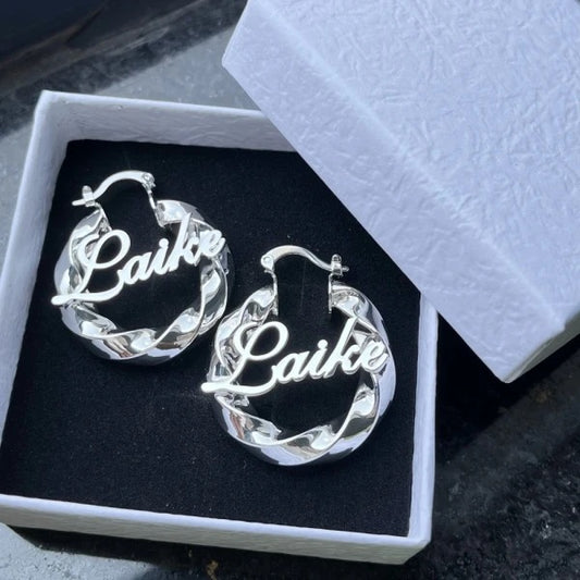 30mm Twisted Hoop
